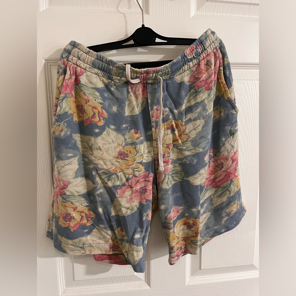 Polo floral shorts